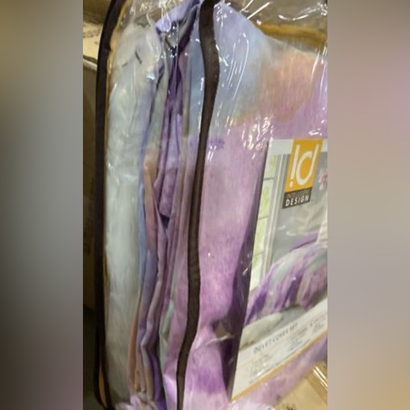Intelligent Design Karissa Watercolor Tie Dye Printed Duvet Cover Set - Picture 12 of 12